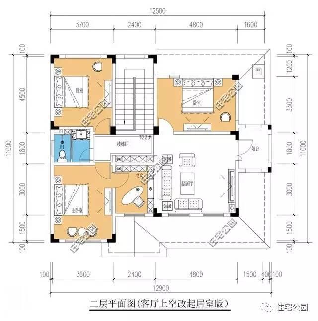 2套農(nóng)村自建房12.5X11米，建2層還是一層半？