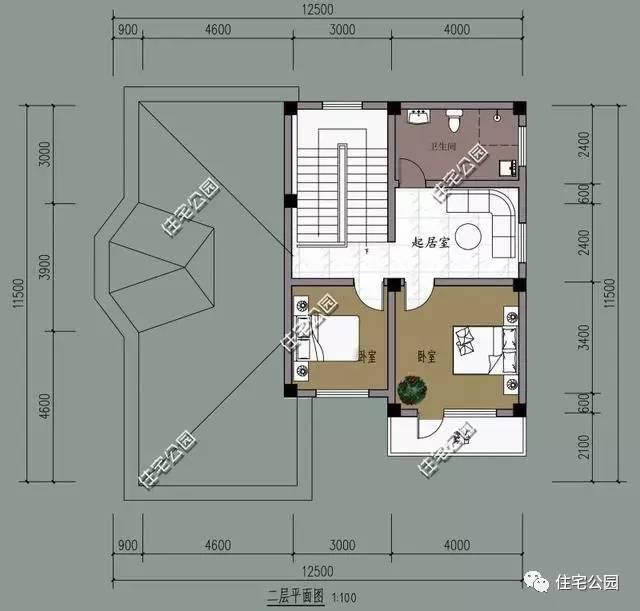 2套農(nóng)村自建房12.5X11米，建2層還是一層半？