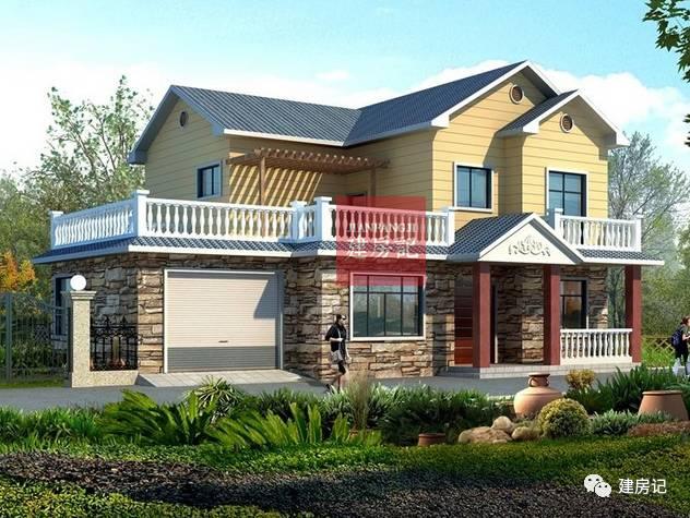 自從老王建造這棟農(nóng)村別墅，村花天天往他家跑