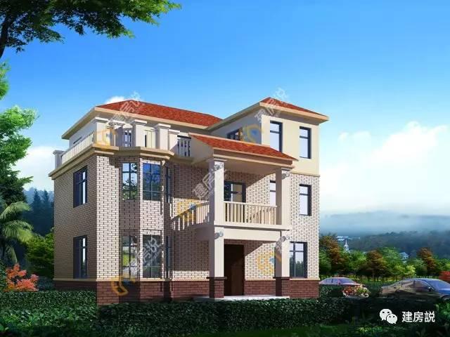 挑空客廳三層農(nóng)村別墅，既經(jīng)濟(jì)又美觀兩不誤