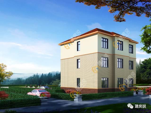 挑空客廳三層農(nóng)村別墅，既經(jīng)濟(jì)又美觀兩不誤