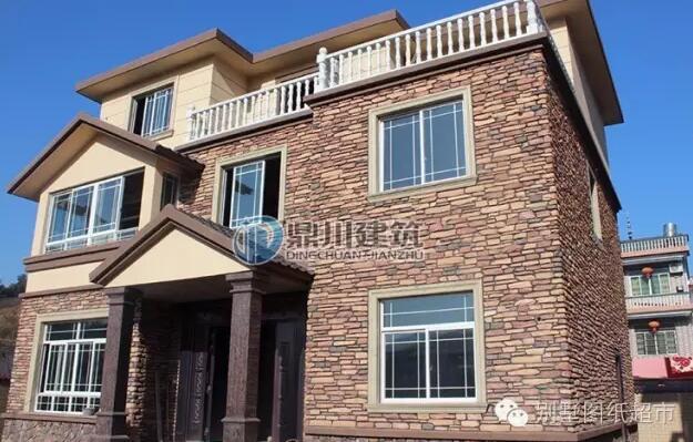 20多萬就能建這樣的小別墅，當(dāng)效果圖變成房子后，效果太牛了！