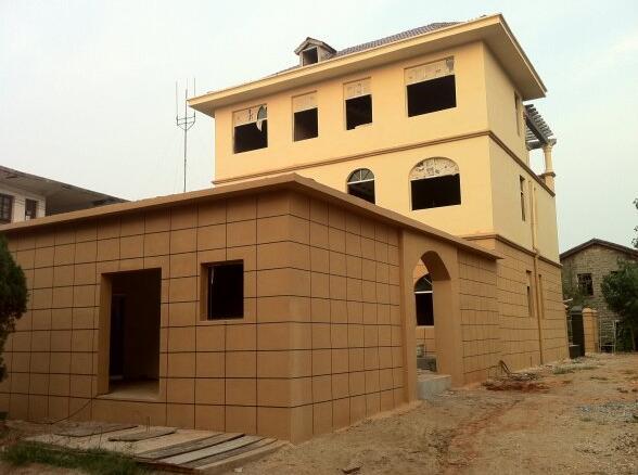 11.4米x11.5米農(nóng)村自建房，有前院還有后院，別說不羨慕