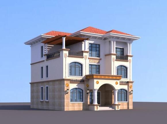 11.4米x11.5米農(nóng)村自建房，有前院還有后院，別說不羨慕