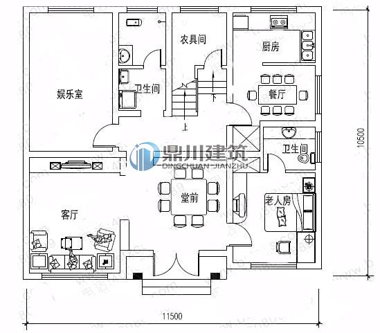 11.5米×10.5米自建小別墅建成，終于實(shí)現(xiàn)父母多年的心愿