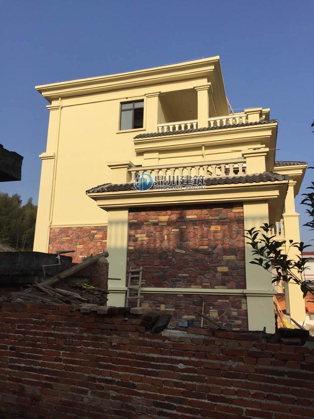 三層落地窗小別墅，這建出來的效果沒得挑，30萬就可以建