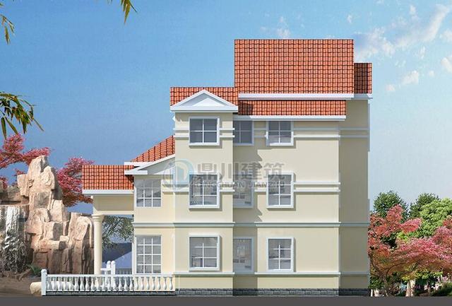 這三層優(yōu)雅小別墅一眼就愛上了，這造型建出來(lái)就成了村里一道風(fēng)景