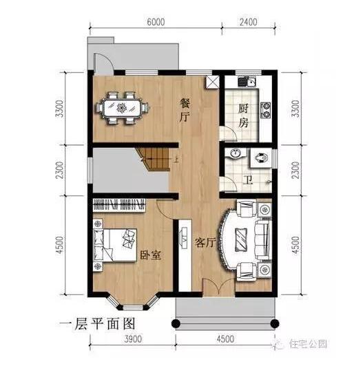 宅基地面寬小？這10套戶型面寬8m隨便挑一套回村建！