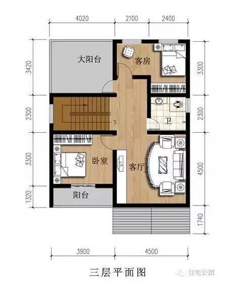 宅基地面寬??？這10套戶型面寬8m隨便挑一套回村建！