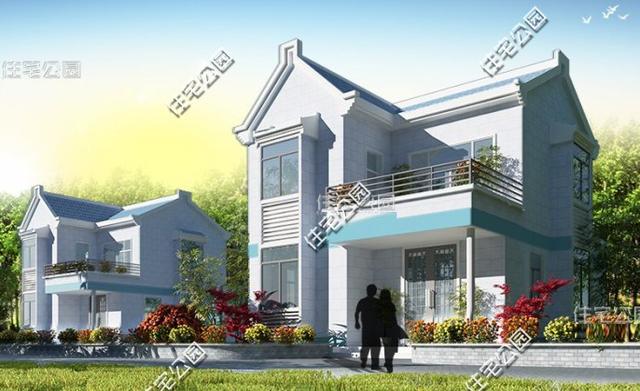 宅基地面寬小？這10套戶型面寬8m隨便挑一套回村建！