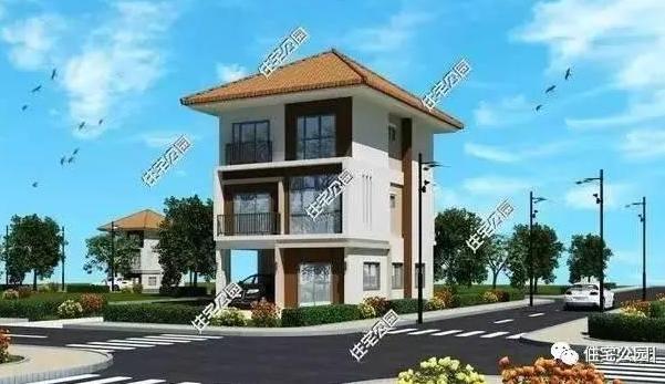 宅基地面寬?。窟@10套戶型面寬8m隨便挑一套回村建！