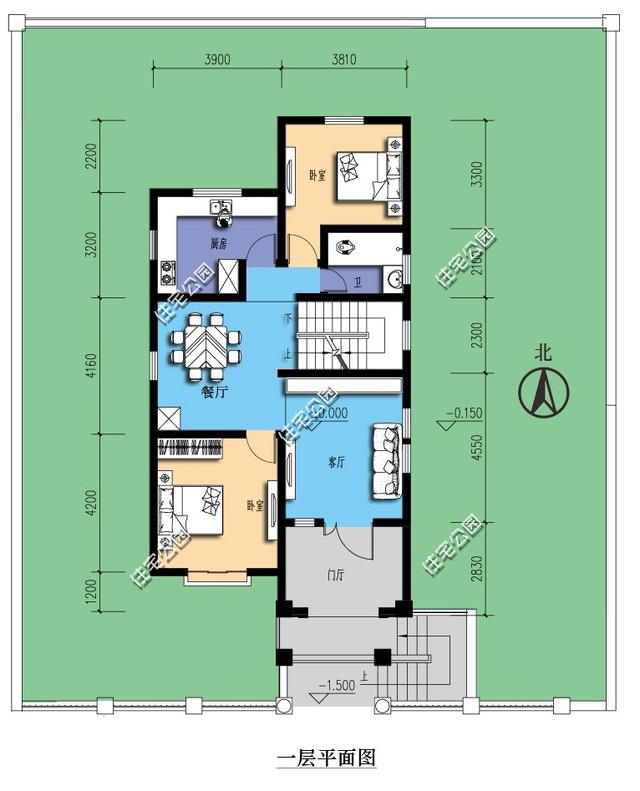 宅基地面寬??？這10套戶型面寬8m隨便挑一套回村建！