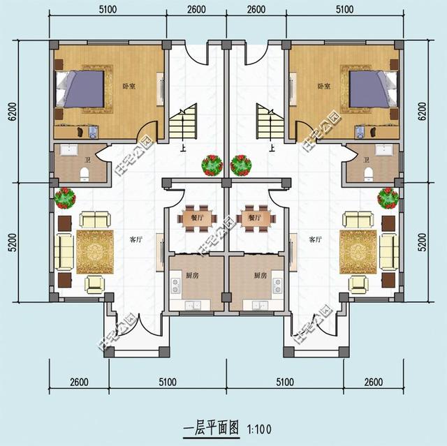 宅基地面寬??？這10套戶型面寬8m隨便挑一套回村建！