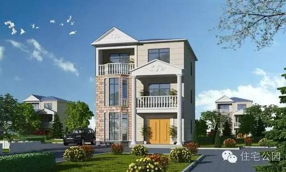 宅基地面寬小？這10套戶型面寬8m隨便挑一套回村建！