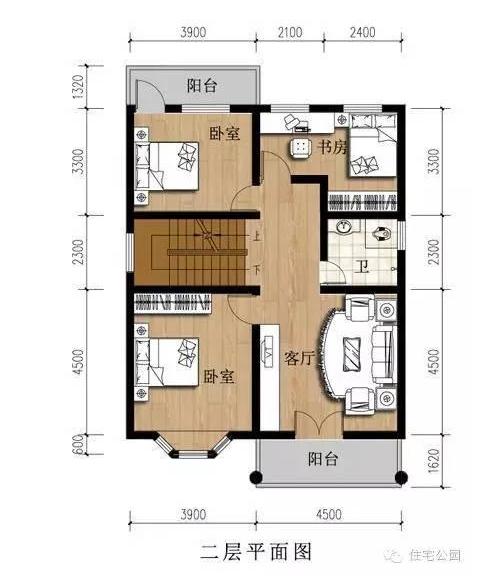 宅基地面寬??？這10套戶型面寬8m隨便挑一套回村建！