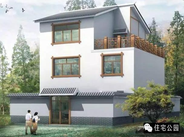 宅基地面寬??？這10套戶型面寬8m隨便挑一套回村建！