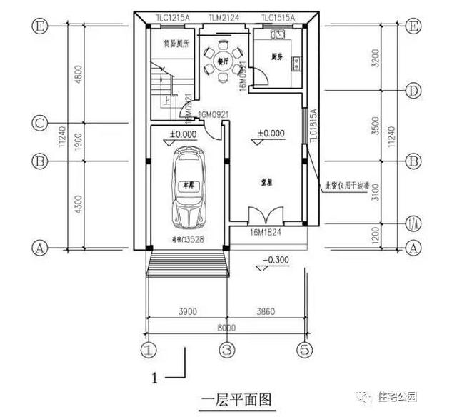 宅基地面寬??？這10套戶型面寬8m隨便挑一套回村建！