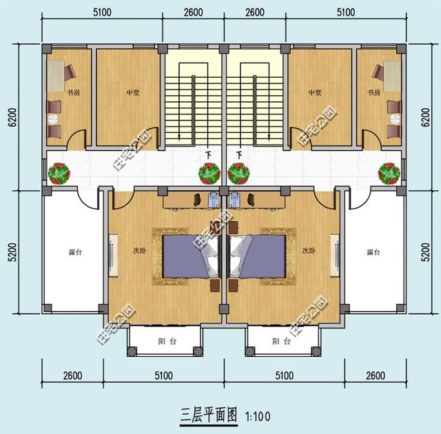宅基地面寬小？這10套戶型面寬8m隨便挑一套回村建！