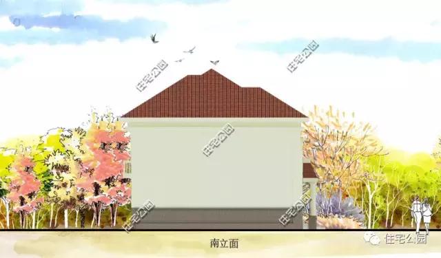 造價25萬的農(nóng)村別墅12X14米，同一布局，兩種外觀可選！