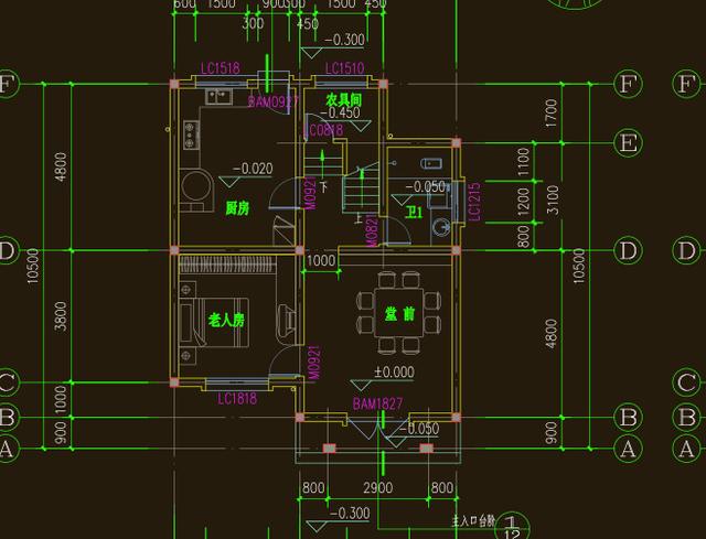 簡單三層農(nóng)村自建房20萬可建，8x10米 帶堂屋