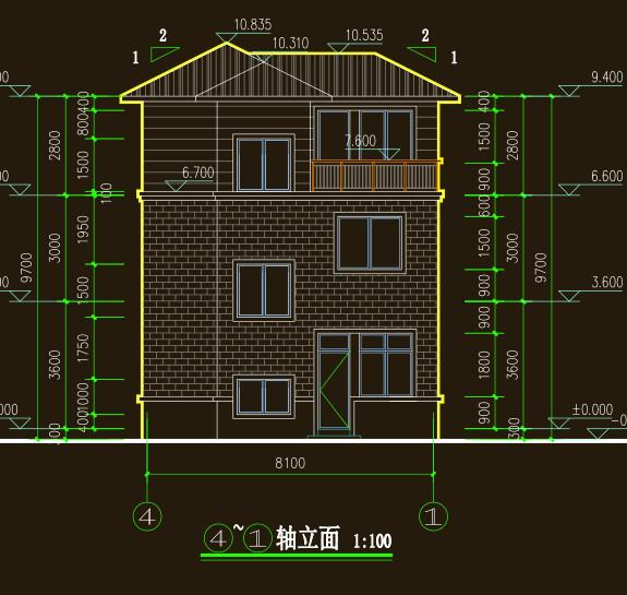 簡單三層農(nóng)村自建房20萬可建，8x10米 帶堂屋