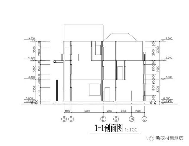 三層農(nóng)村別墅設(shè)計圖，造價32萬，可獨(dú)棟雙拼自由組合