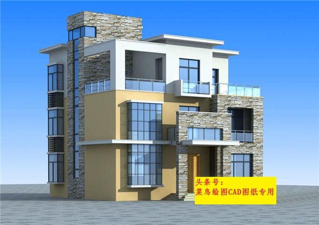 包工頭24萬(wàn)建3層別墅！玄關(guān)，涼亭，活動(dòng)室，布局通風(fēng)采光良好