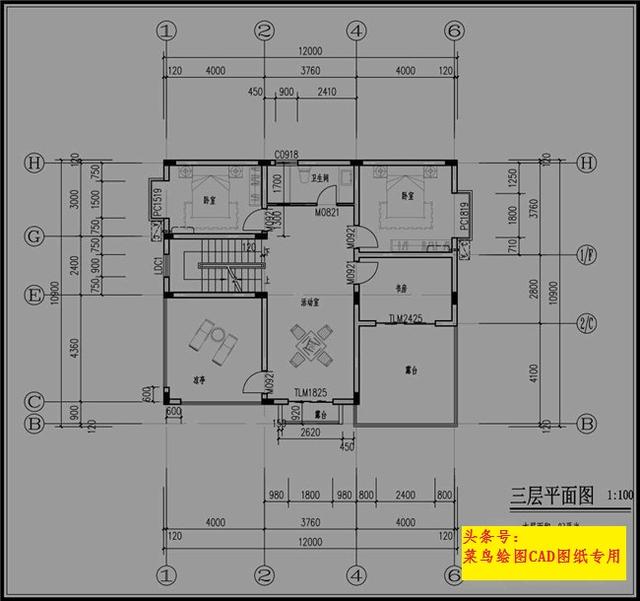 包工頭24萬(wàn)建3層別墅！玄關(guān)，涼亭，活動(dòng)室，布局通風(fēng)采光良好