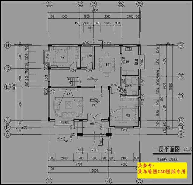 包工頭24萬(wàn)建3層別墅！玄關(guān)，涼亭，活動(dòng)室，布局通風(fēng)采光良好