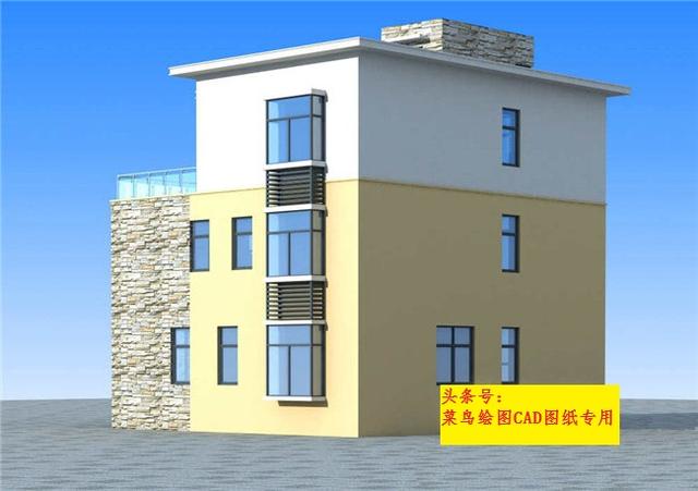 包工頭24萬(wàn)建3層別墅！玄關(guān)，涼亭，活動(dòng)室，布局通風(fēng)采光良好