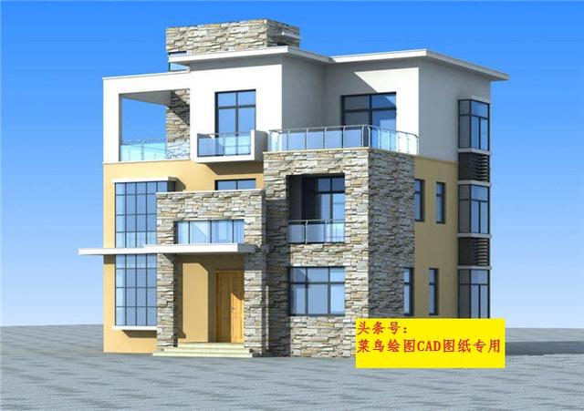 包工頭24萬(wàn)建3層別墅！玄關(guān)，涼亭，活動(dòng)室，布局通風(fēng)采光良好