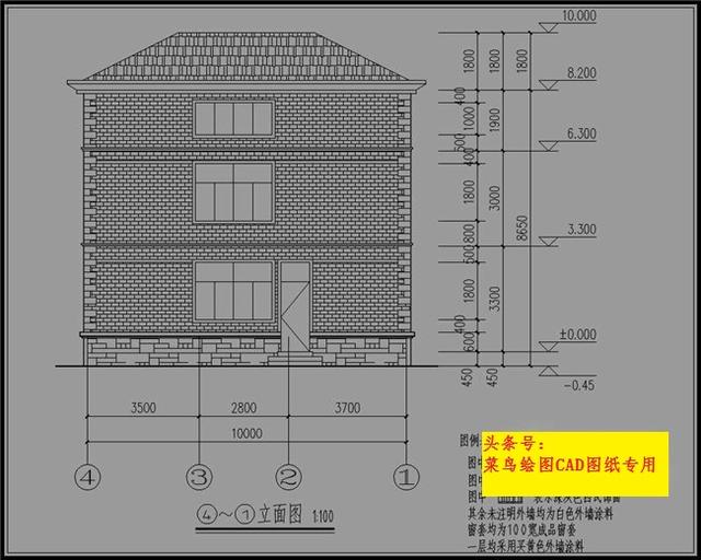 26萬(wàn)建3層別墅！外觀造型簡(jiǎn)潔，平面布置緊湊，采光通風(fēng)良好