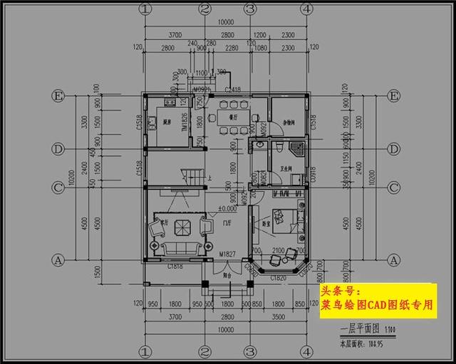 26萬(wàn)建3層別墅！外觀造型簡(jiǎn)潔，平面布置緊湊，采光通風(fēng)良好
