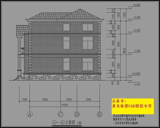 26萬(wàn)建3層別墅！外觀造型簡(jiǎn)潔，平面布置緊湊，采光通風(fēng)良好