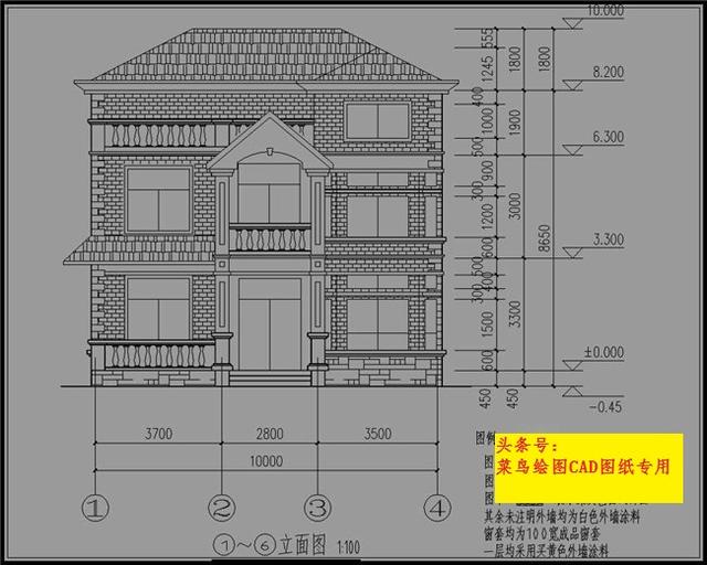 26萬(wàn)建3層別墅！外觀造型簡(jiǎn)潔，平面布置緊湊，采光通風(fēng)良好