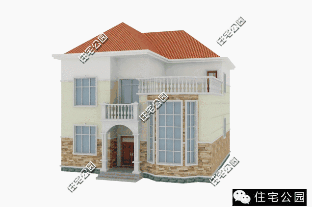 11x12m二層鄉(xiāng)村小別墅裝成這樣20萬就夠了，比你家如何？