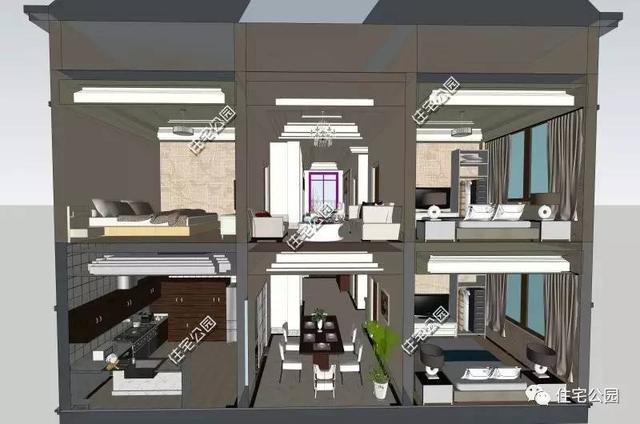 11x12m二層鄉(xiāng)村小別墅裝成這樣20萬就夠了，比你家如何？