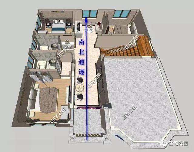 11x12m二層鄉(xiāng)村小別墅裝成這樣20萬就夠了，比你家如何？