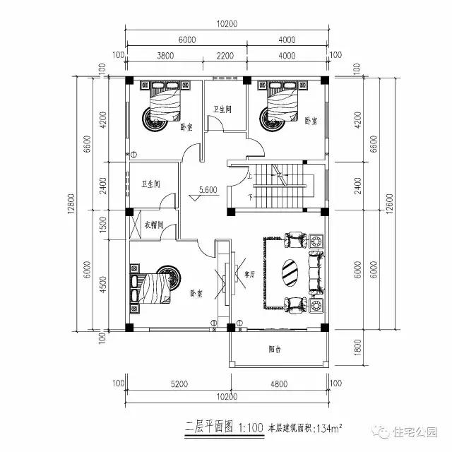 自建10X14米4層半戶型，祖孫同住不成問題，全圖！