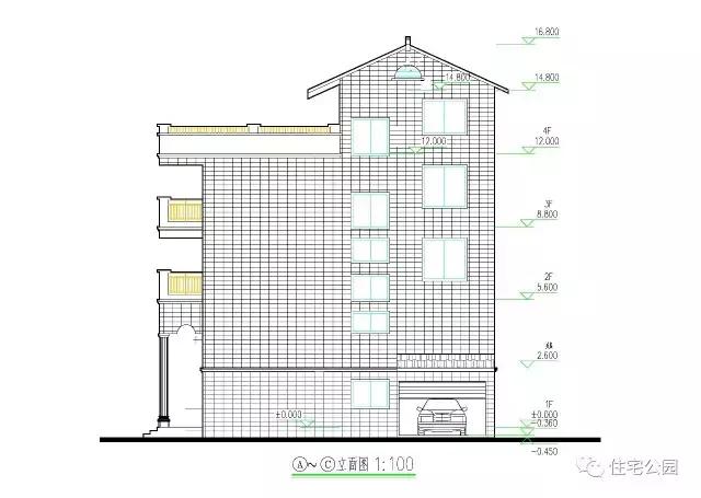 自建10X14米4層半戶型，祖孫同住不成問題，全圖！