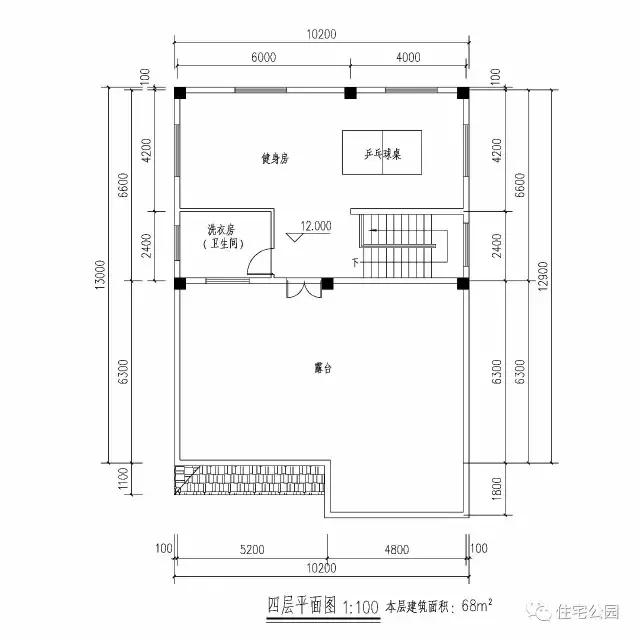 自建10X14米4層半戶型，祖孫同住不成問題，全圖！