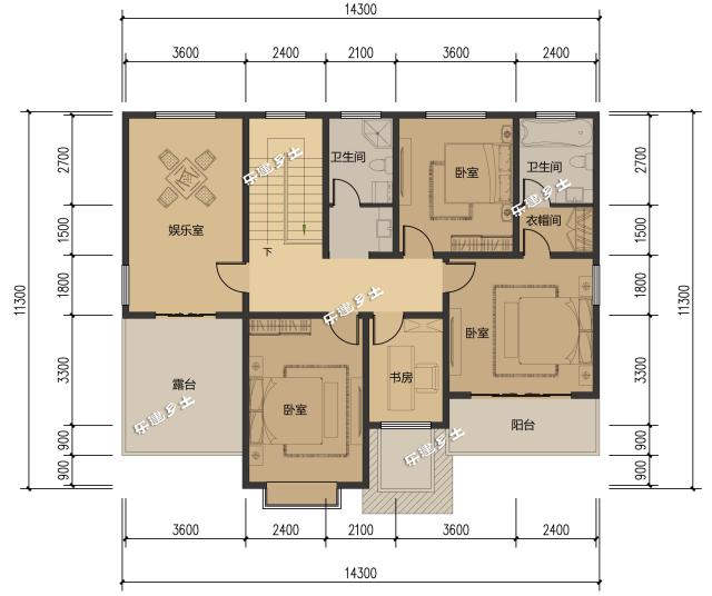 二層簡歐農(nóng)村鄉(xiāng)間別墅設計，造型優(yōu)雅，性價比高