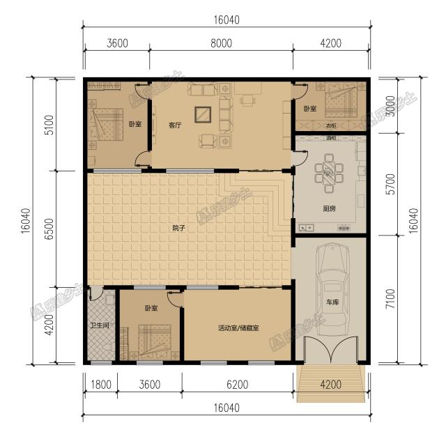 華北地區(qū)典型一層自建房實(shí)景展示，相信你曾在哪兒見過