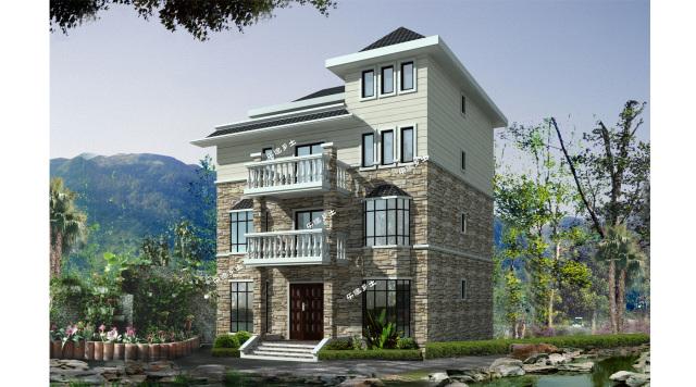 坡地上怎么建房子？看這10套坡地帶地下室自建房案例合集