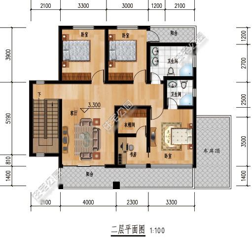 3套農(nóng)村自建房戶型，外觀要漂亮，顏色單調(diào)怎么行！