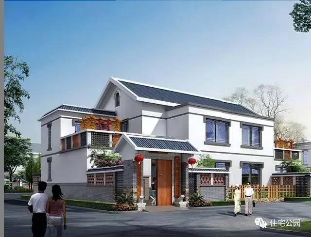 農(nóng)村蓋房還是有個小院好，中式和歐式你選哪套？