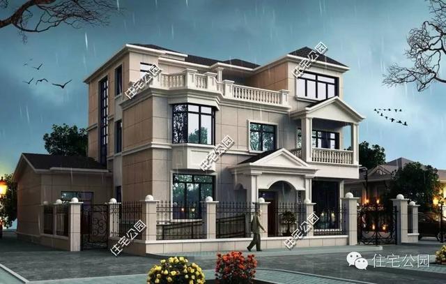 農(nóng)村蓋房還是有個小院好，中式和歐式你選哪套？