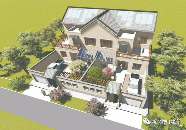 10套北方農(nóng)村平房設計圖，帶院子，25萬內(nèi)含造價表