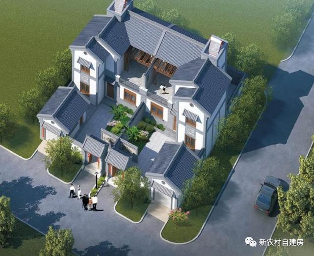 10套北方農(nóng)村平房設計圖，帶院子，25萬內(nèi)含造價表