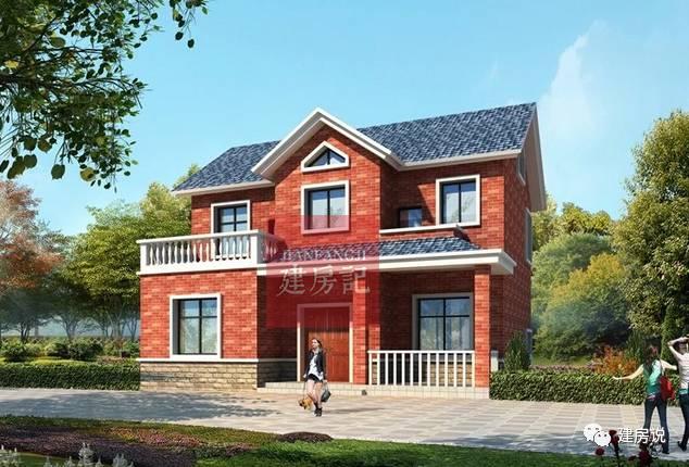 只要10萬(wàn)就可建造的戶型圖，很貼合農(nóng)村的房屋